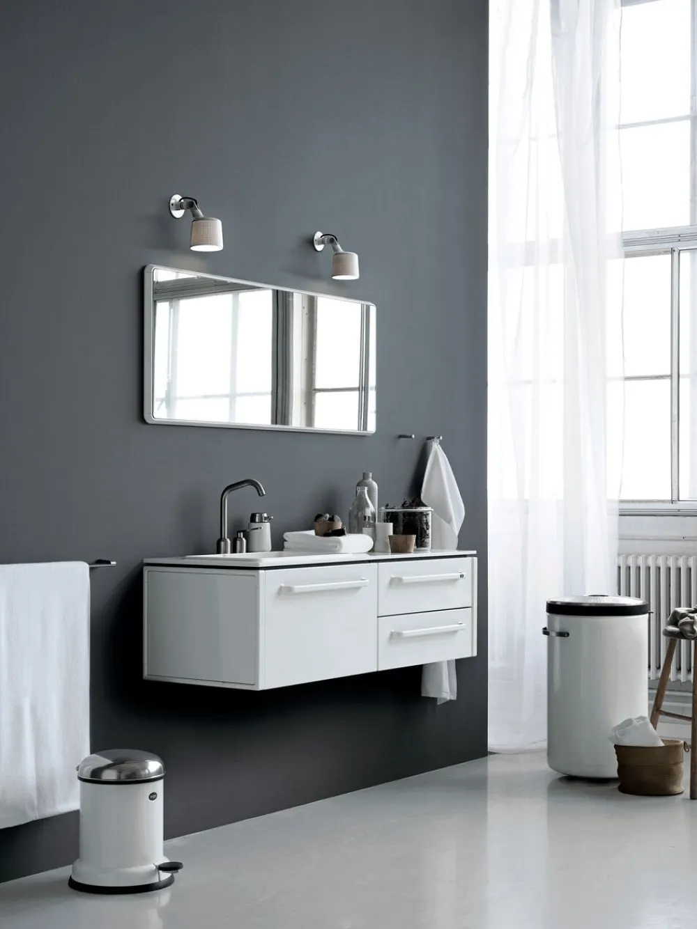 Vipp 441 vasketøjskurv 75 l.
