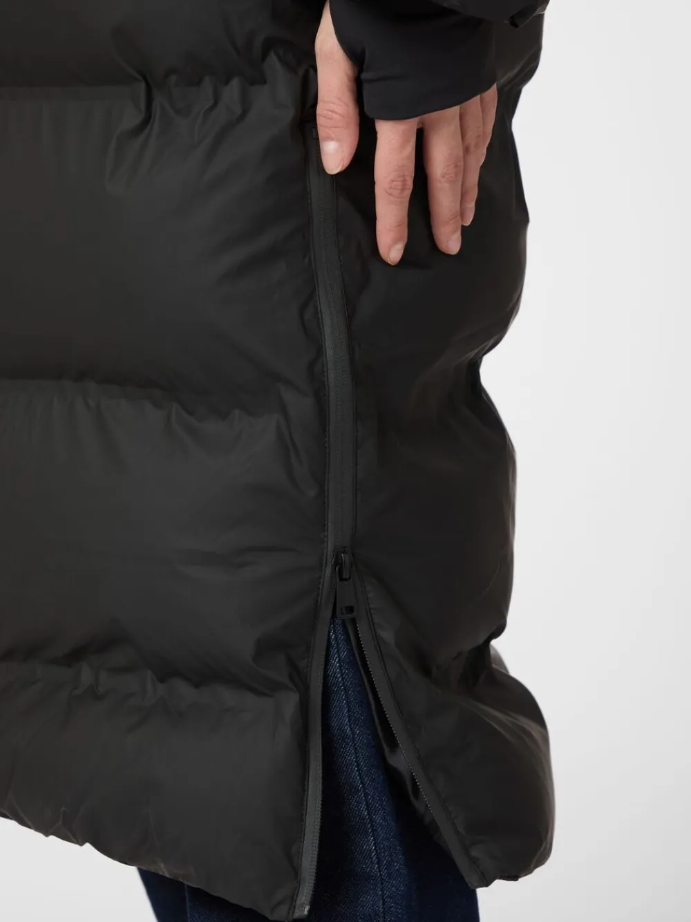 Viviana C Water Repellent Puffer Jacket>Neo Noir Hot