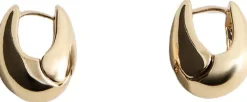 Volume hoop earrings>MANGO Outlet
