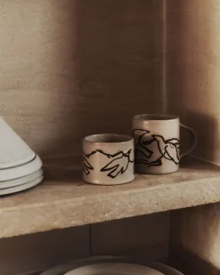 Ferm Living Vuelo Mug - Cream Hot