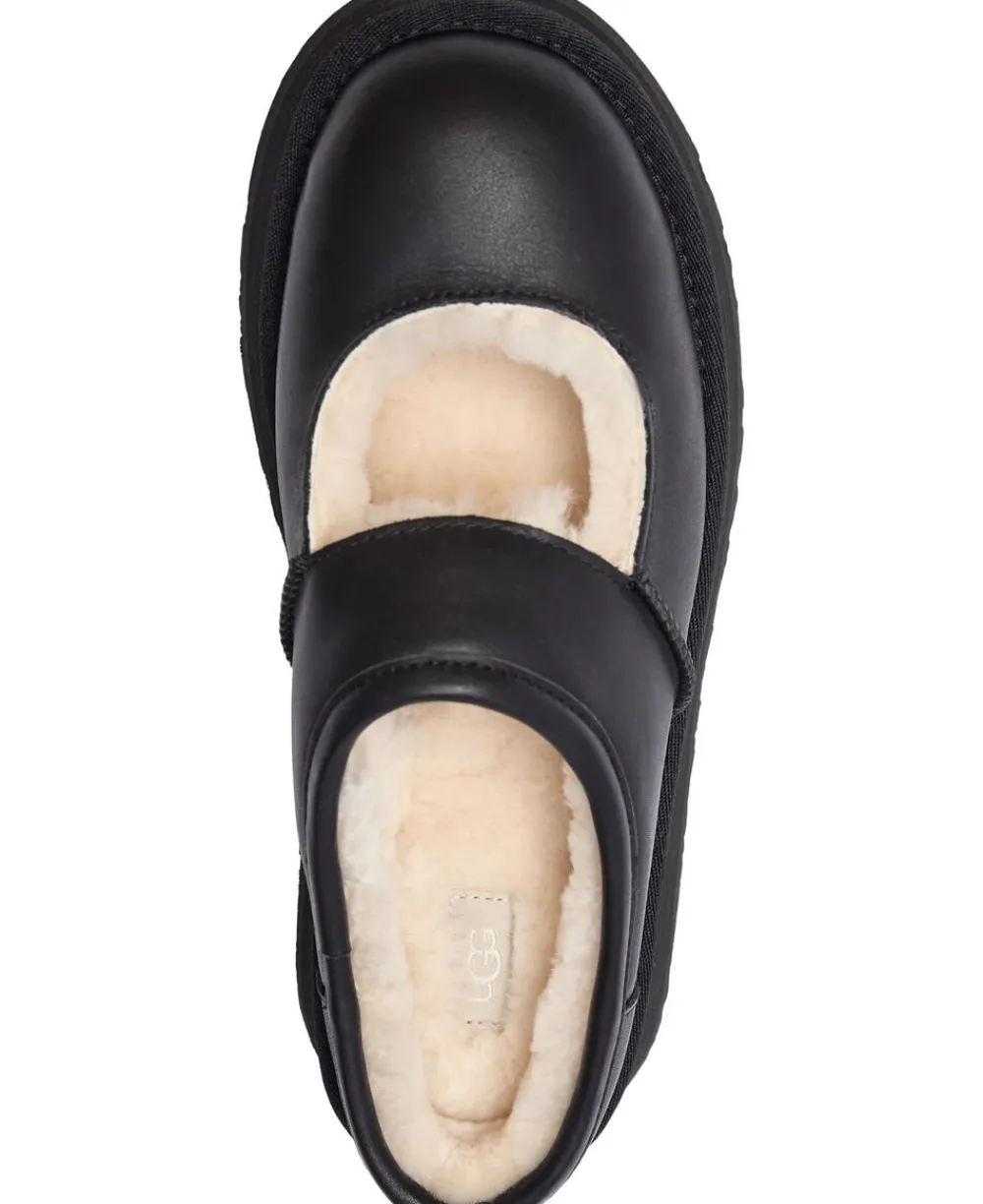 UGG W Bea Mary Jane LTHR Black Hot