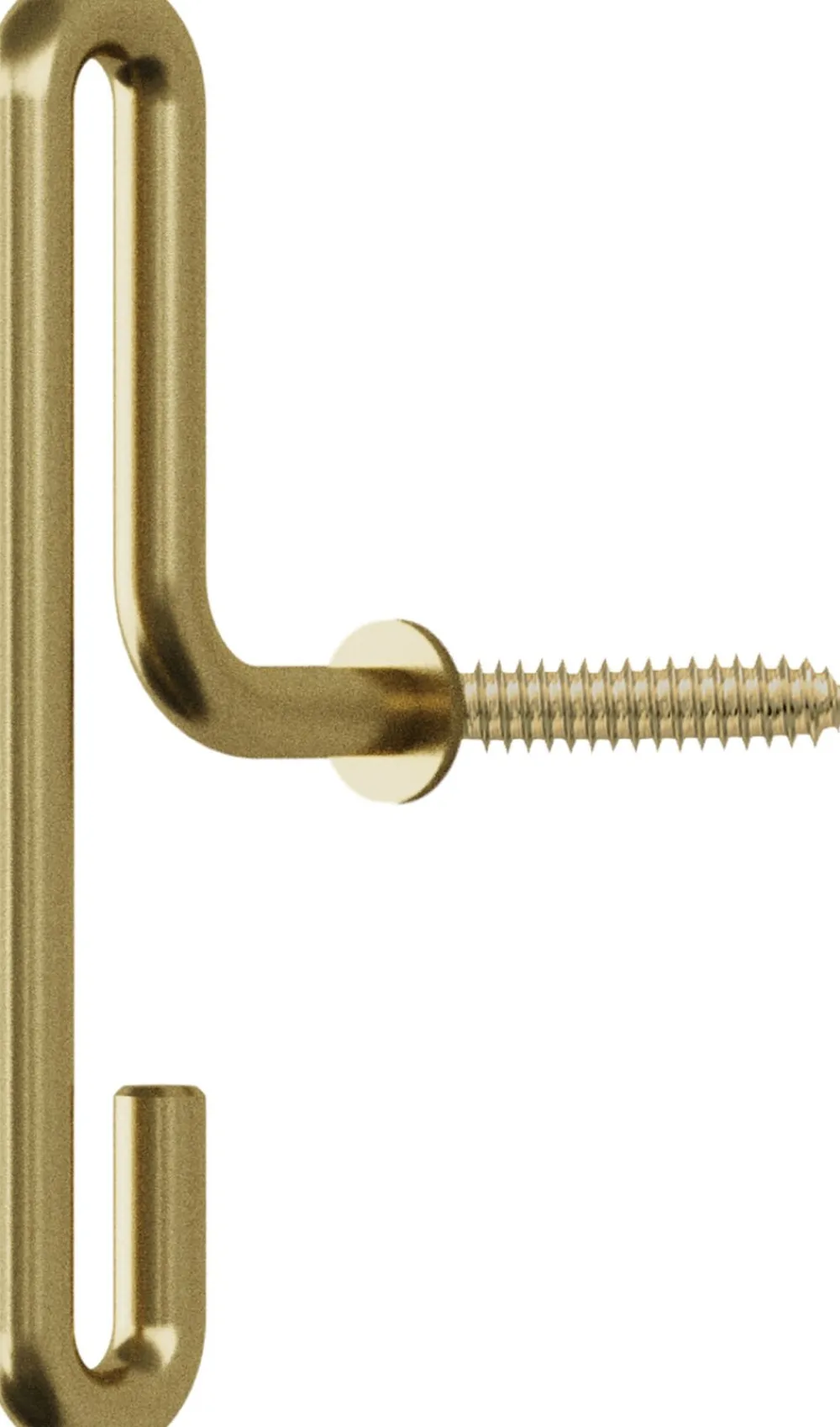 Wall Hook, Matt Gold, Small x2>Moebe New