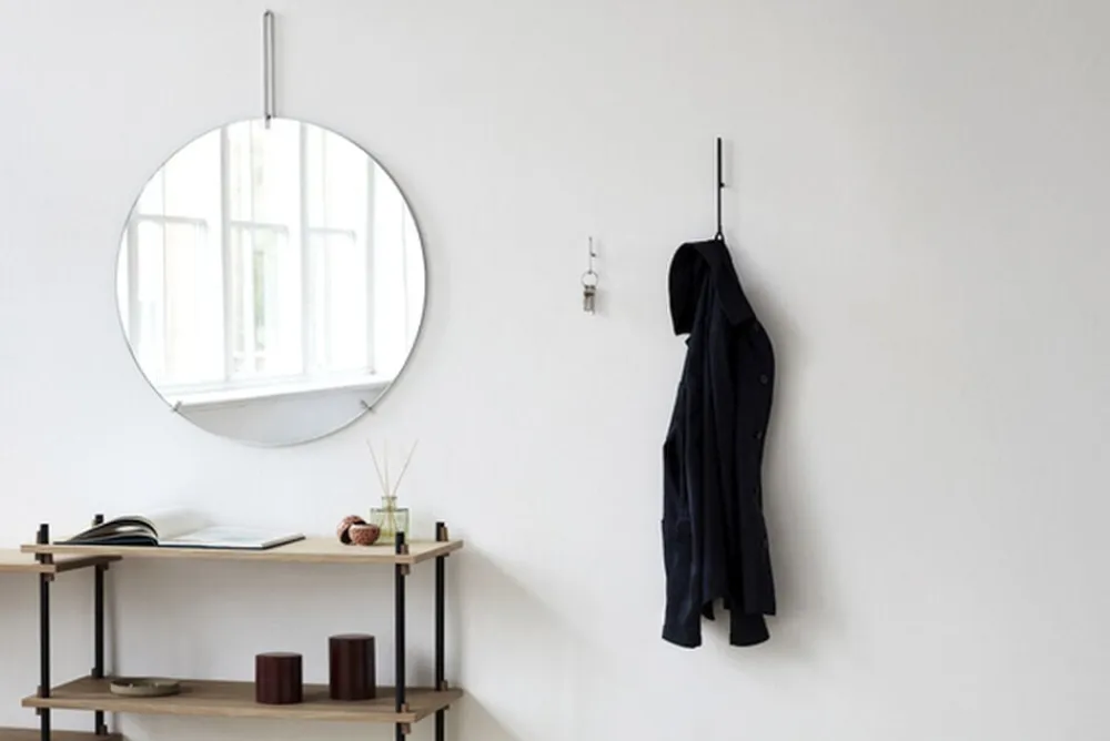Moebe Wall Mirror, Ã50, Chrom Outlet