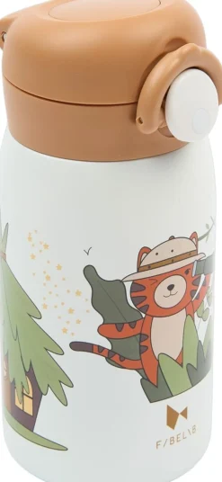 Børn Fabelab Water Bottle - Small - Tiger