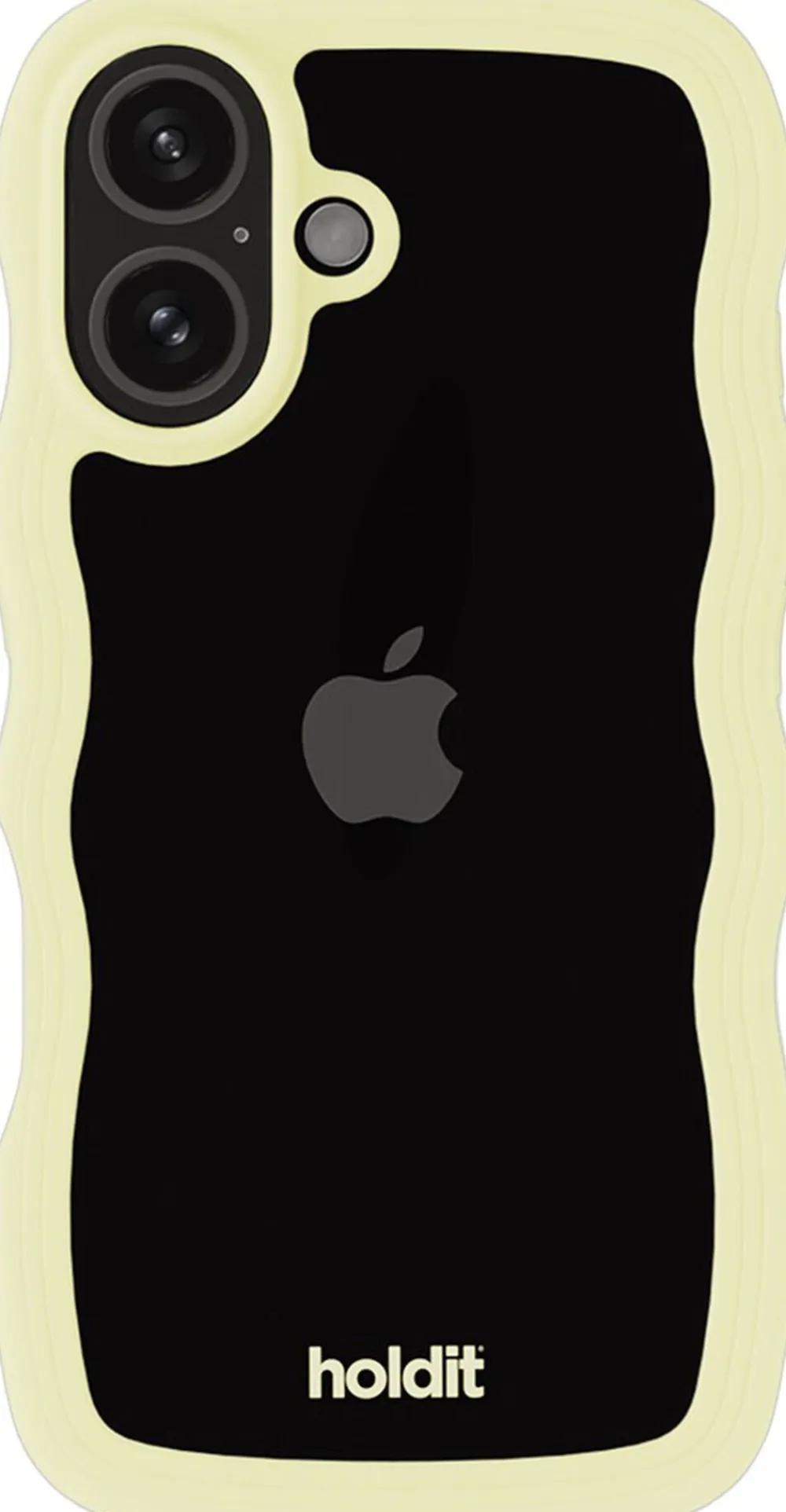 Wavy Case iPhone 16 Lemonade/Transparent>HoldIt Sale
