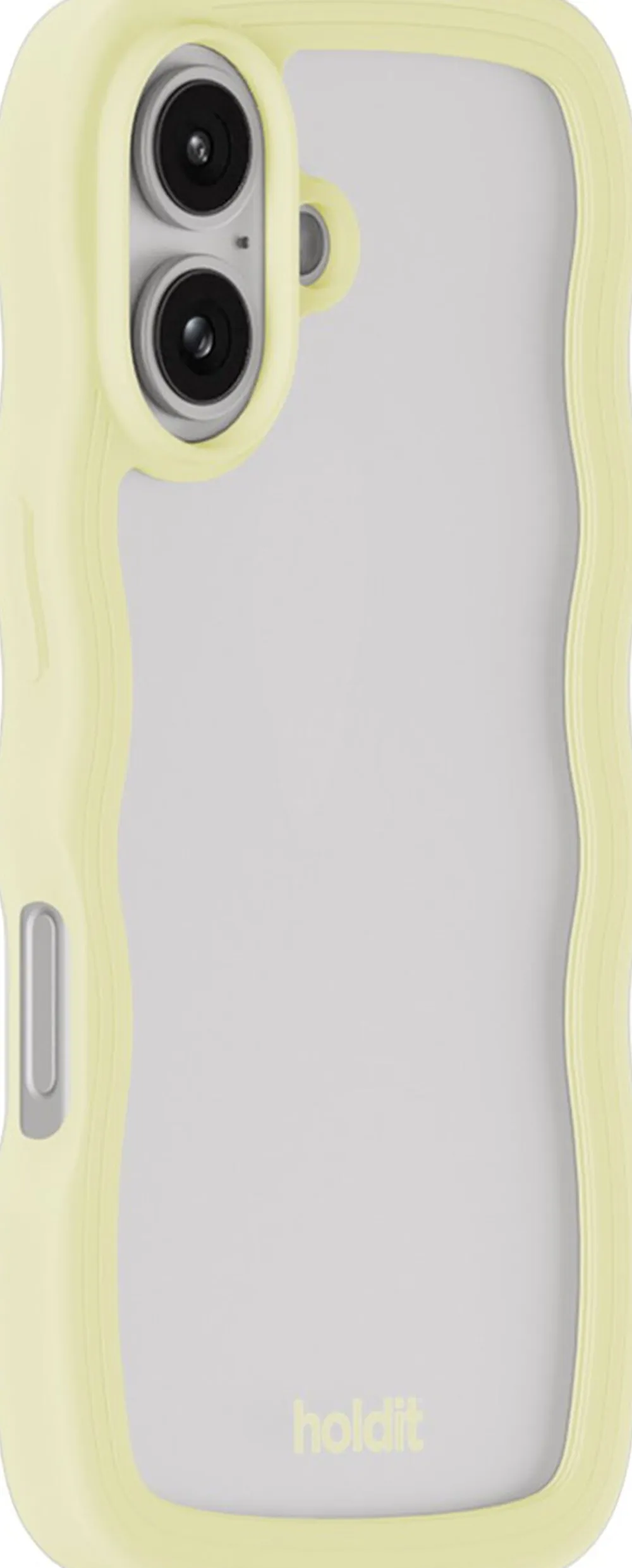 Wavy Case iPhone 16 Lemonade/Transparent>HoldIt Sale
