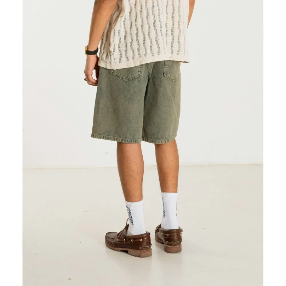 Woodbird WBRami Dirt Shorts Dark green
