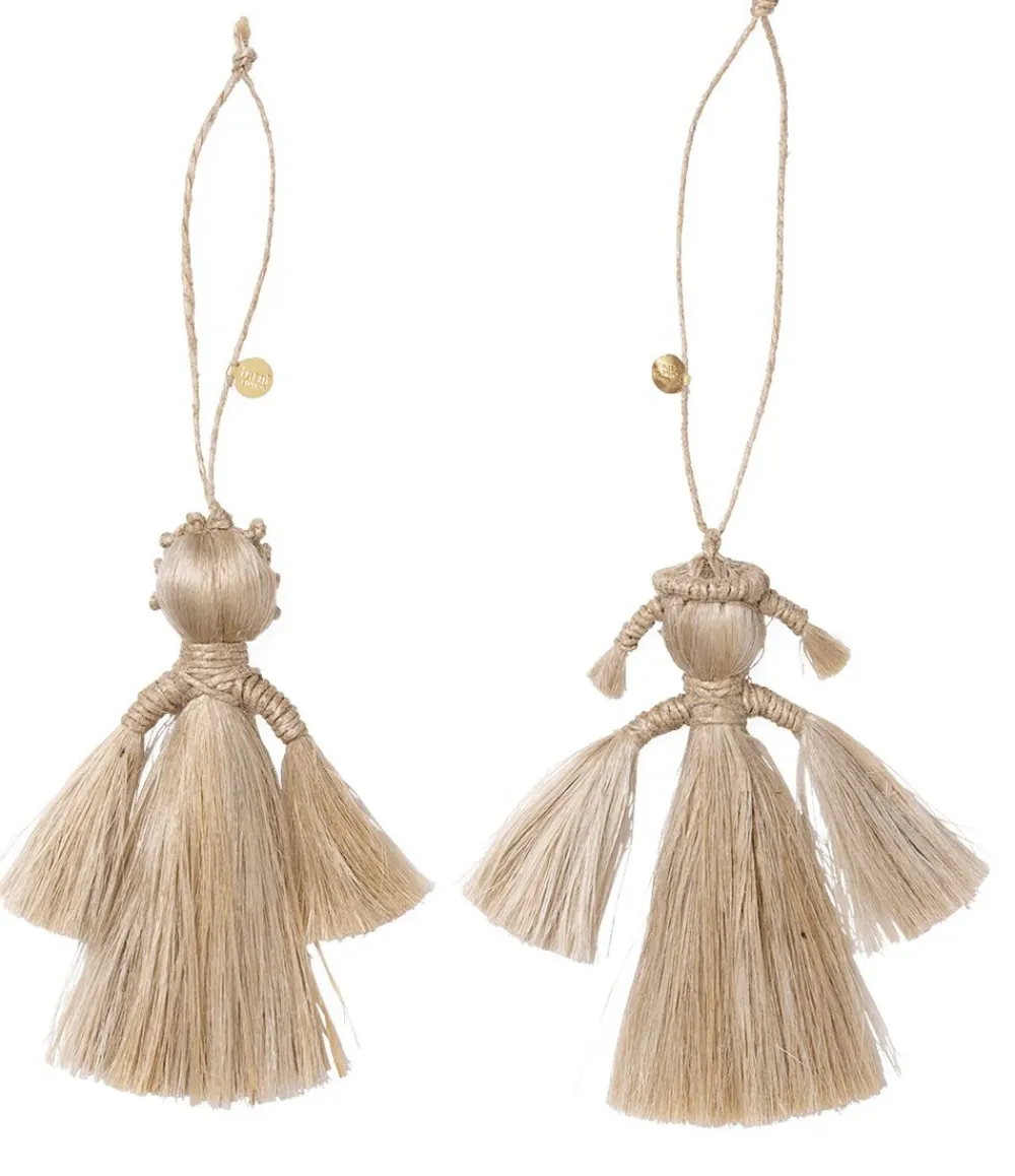 Ferm Living Wing Angels - Set of 2 - Natural Online