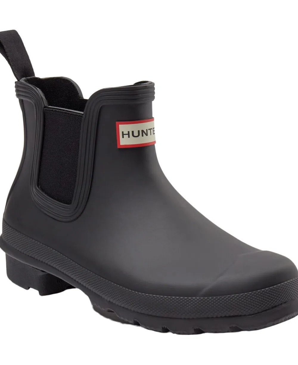 Hunter WOMENS ORIGINAL CHELSEA Black Sale