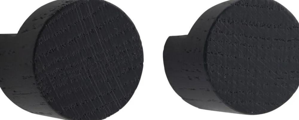 Ekta Living Wood knot, Black, 2 pcs Discount