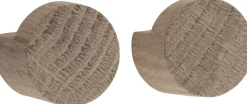 Ekta Living Wood knot, Nature, 2 pcs Discount