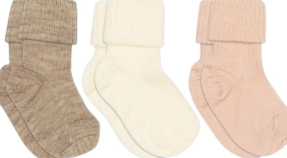 Wool rib baby socks - 3-pack>mpKids Best