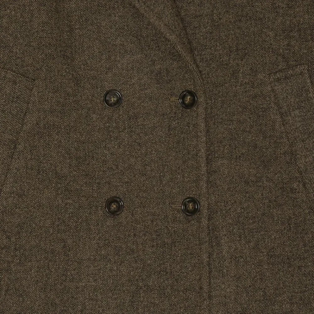 Dame SUI AVA Wool Trenchcoat