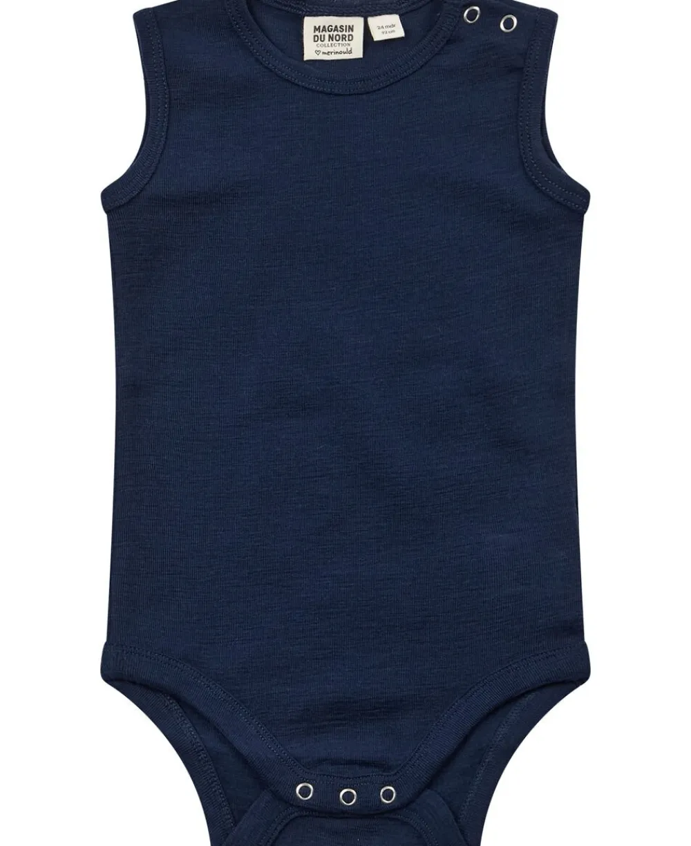 Magasin du Nord Collection Woola 6 body - RWS Merino Wool Navy Discount