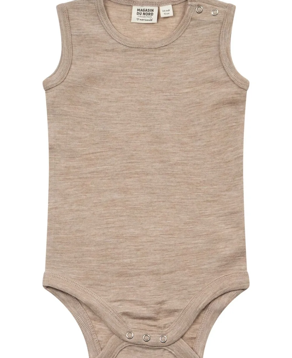 Børn Magasin du Nord Collection Woola 6 body - RWS Merino Wool