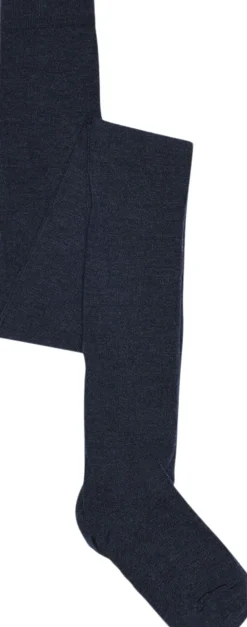 mpWoman Wool/silk tights Blue Outlet