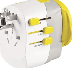 Dame Go Travel Worldwide adaptor + USB