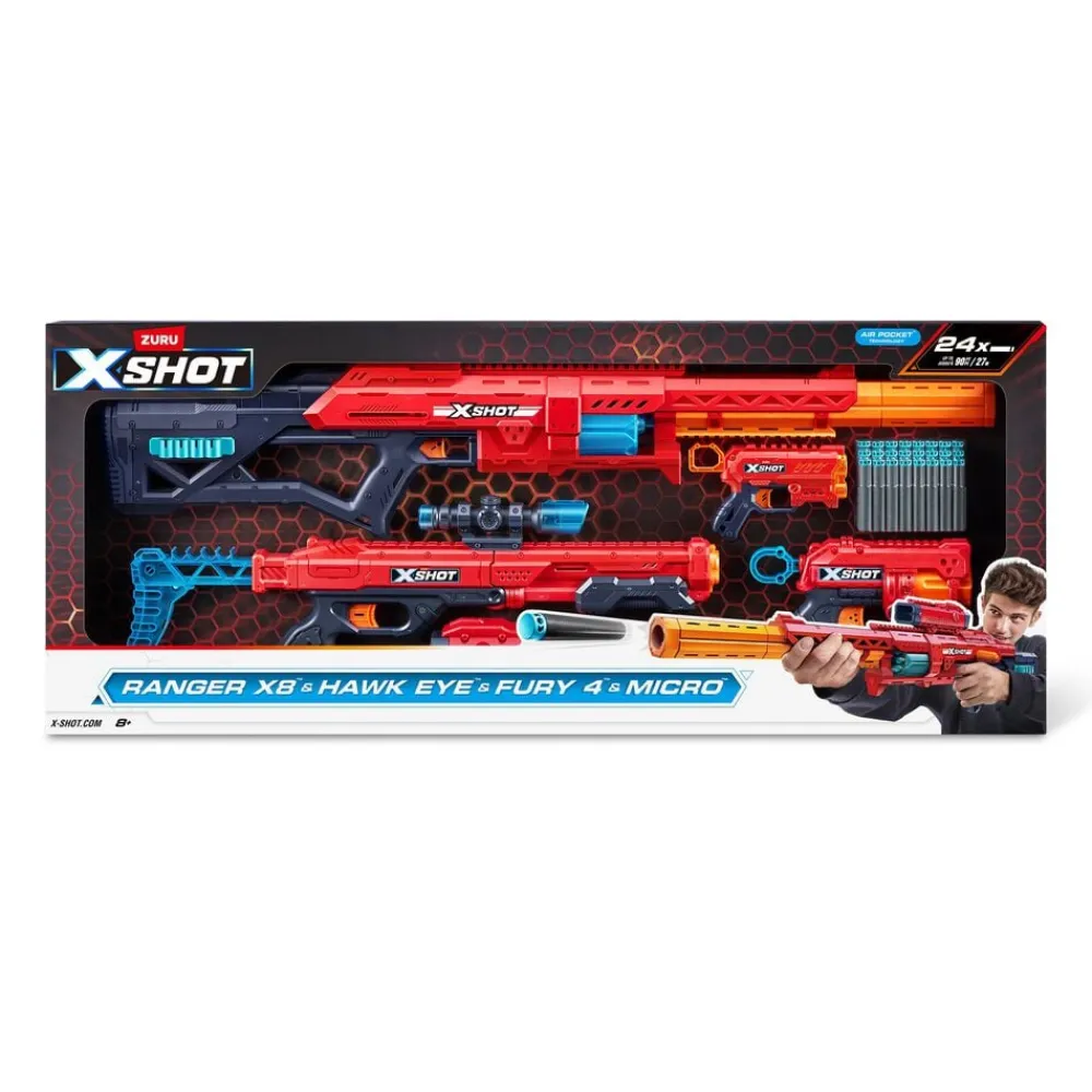 X-Shot Combo Pack>Legetøj New