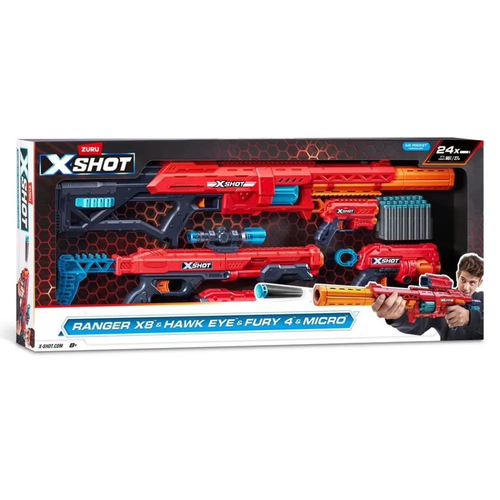 X-Shot Combo Pack>Legetøj New