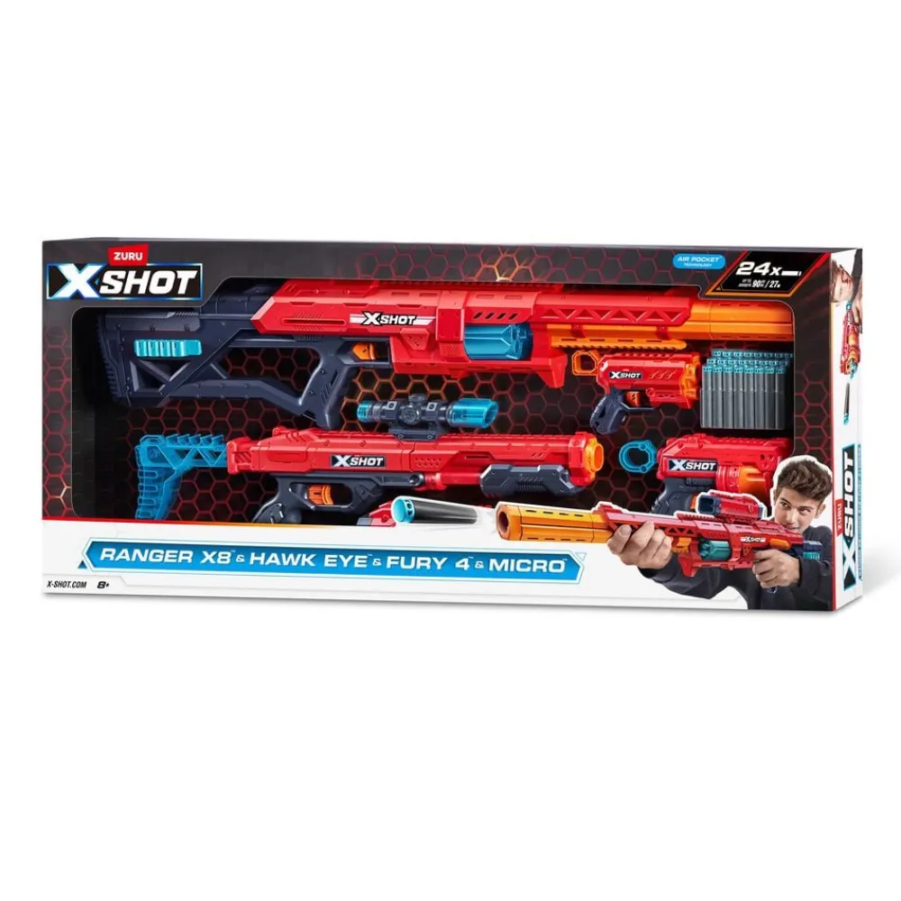 X-Shot Combo Pack>Legetøj New