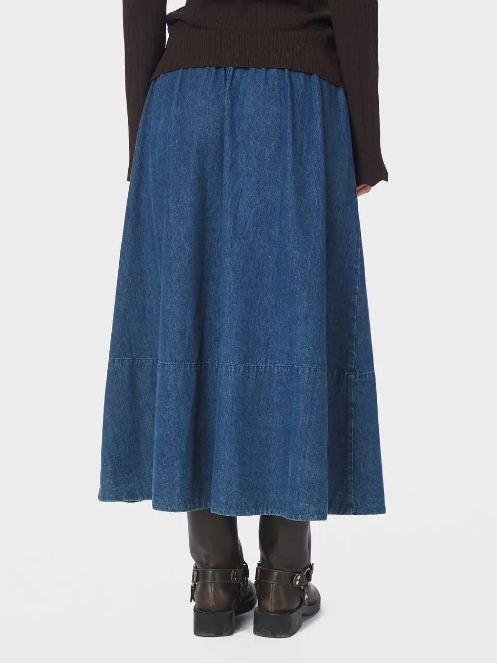 Yara Denim Skirt>Neo Noir Outlet