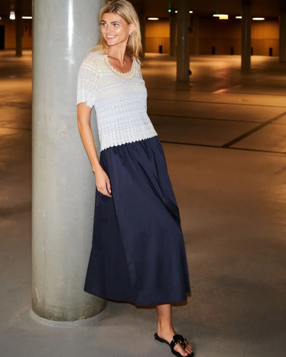 Dame Neo Noir Yara Poplin Skirt