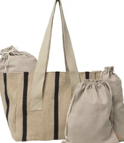 Ferm Living Yard Picnic Bag - Sand/Black Online
