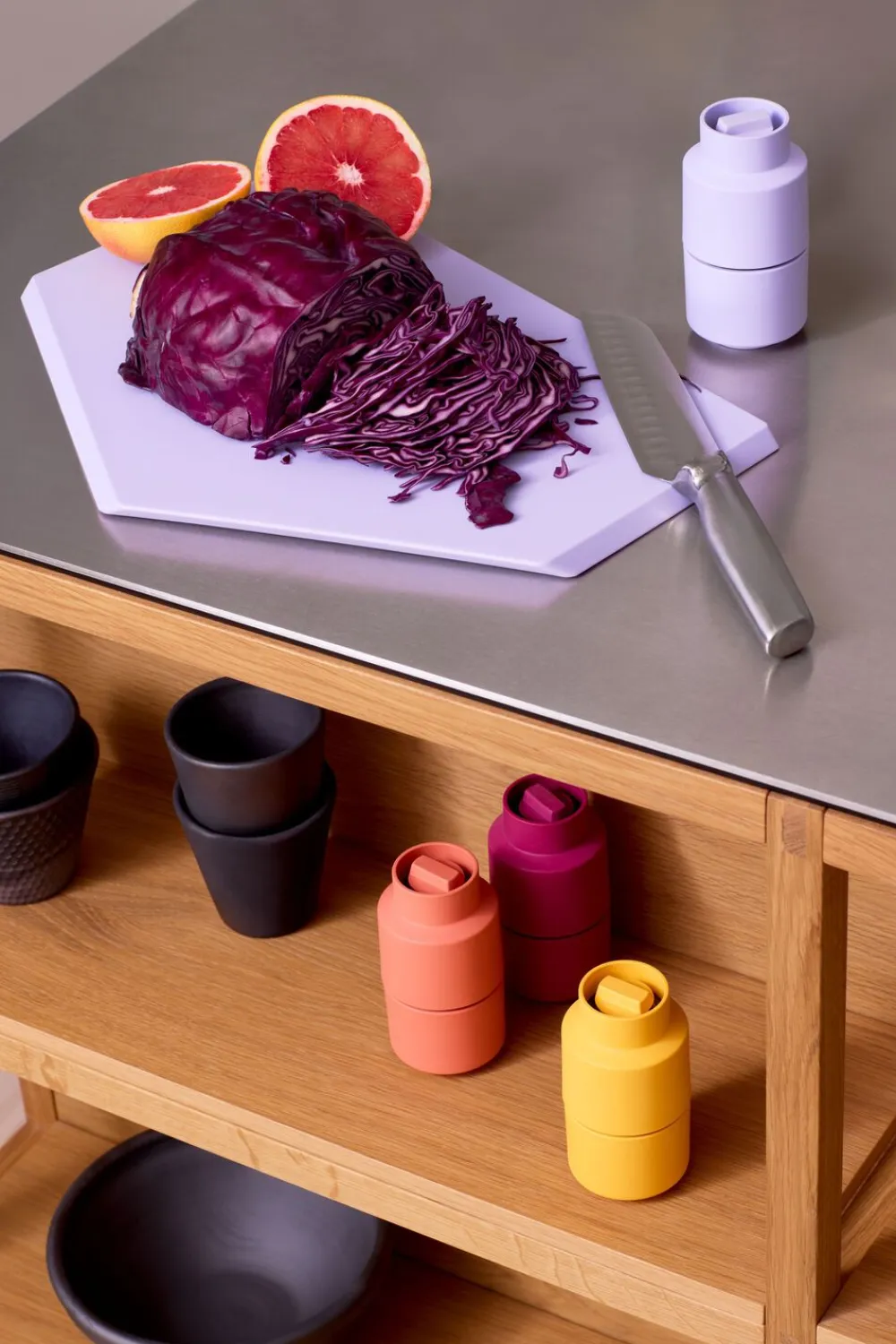 Zurich cutting board medium, lavender>CrushGrind Clearance
